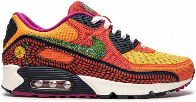 Nike Air Max 90 Dia de Los Muertos low-top sneakers Oranje