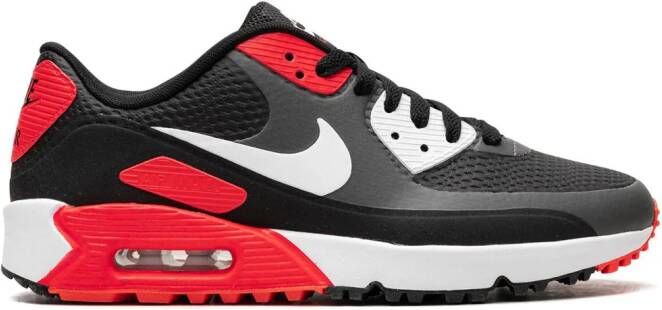 Nike "Air Max 90 Golf Iron Grey Infra Red 23 sneakers" Grijs