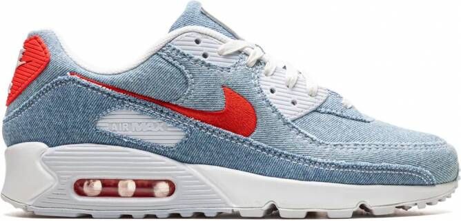 Nike Air Max 90 low-top sneakers Blauw