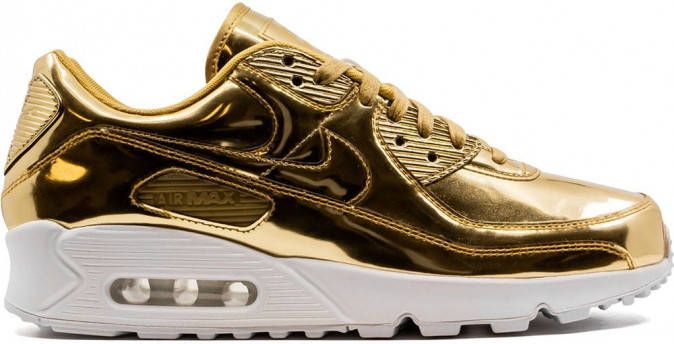 Nike Air Max 90 low-top sneakers Goud