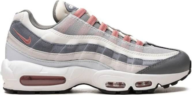 Nike Air Max 95 "Vast Grey Red Stardust" sneakers Grijs