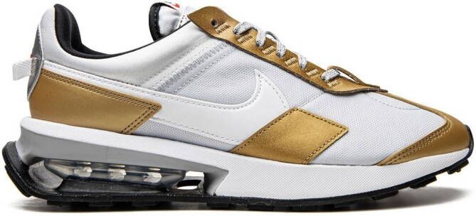 Nike "Air Max Pre Day SE sneakers Pure Platinum Metallic Gold" Wit