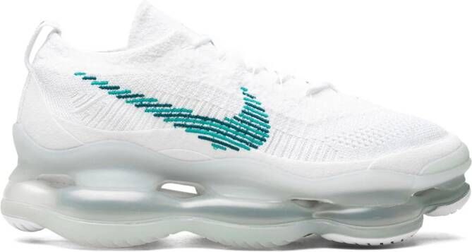 Nike Air Max Scorpion Flyknit "White Geode Teal" sneakers Wit