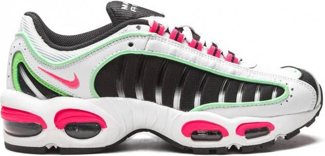 Nike "Air Max Tailwind 4 Hyper Pink Illusion Green sneakers" rubber leer StofStof 6.5 Wit