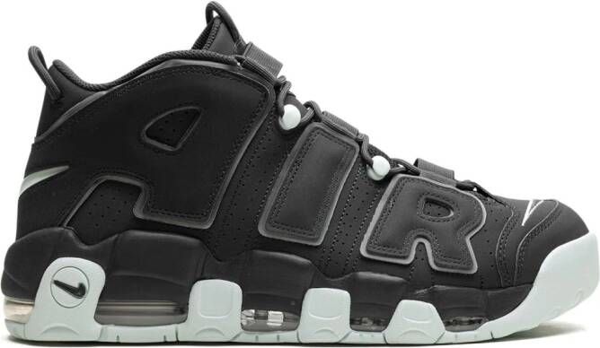 Nike Air More Uptempo "Dark Smoke Gray Light Smoke Grey Barely Green" sneakers Grijs