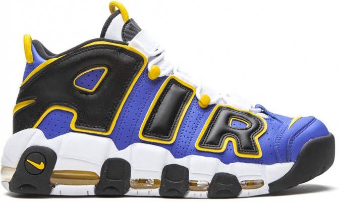 Nike "Air More Uptempo Peace Love and Basketball sneakers" Blauw