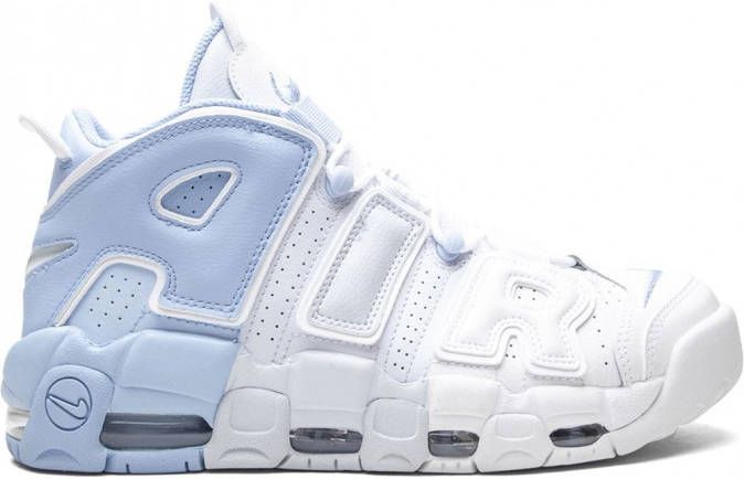 Nike "Air More Uptempo Sky Blue sneakers" Wit