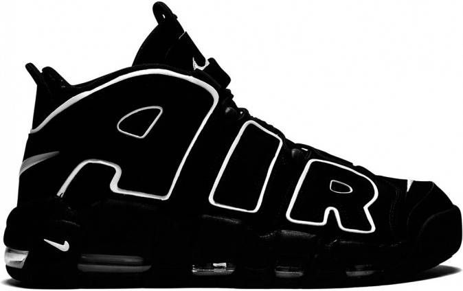 Nike Air More Uptempo sneakers Zwart