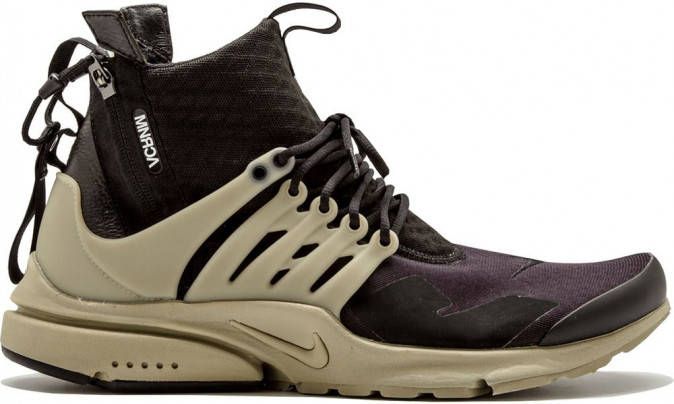 Nike Air Presto Mid Acronym sneakers Zwart