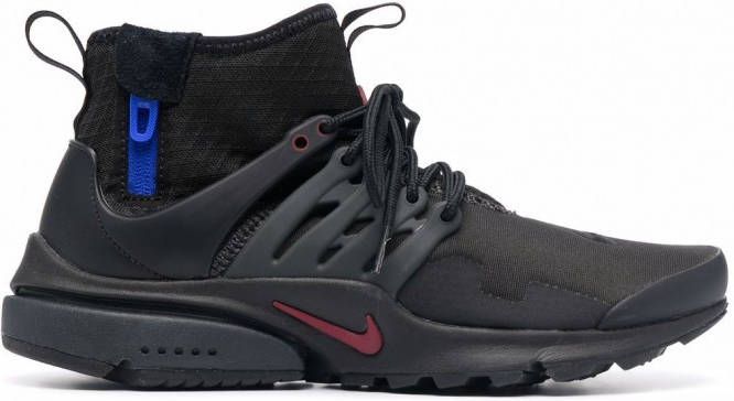 Nike Air Presto Mid Utility high-top trainers Zwart