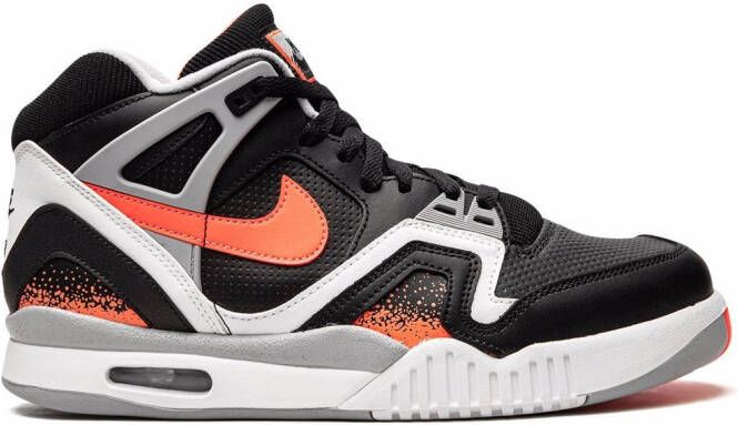 Nike Air Tech Challenge 2 sneakers rubber polyurethaan Polyester Stof 7.5 Zwart