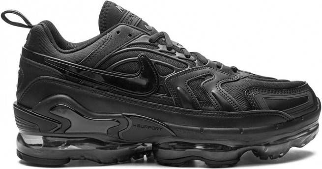 Nike "Air Vapormax EVO Triple Black sneakers" rubber leer StofStof 11.5 Zwart