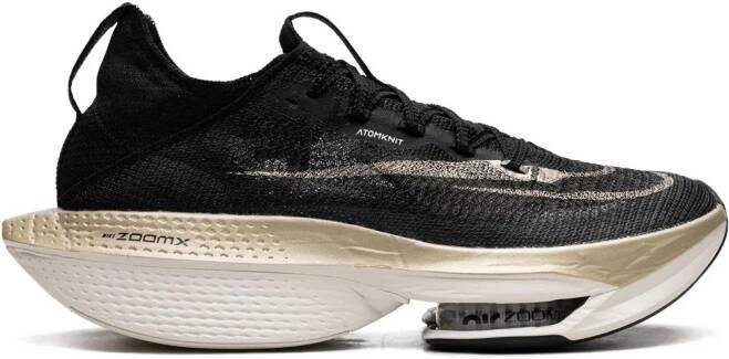 Nike Air Zoom Alpha Next% "Black Gold" sneakers Zwart