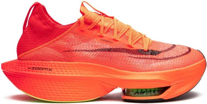 Nike "Air Zoom Alphafly Next% 2 Total Orange sneakers" Oranje