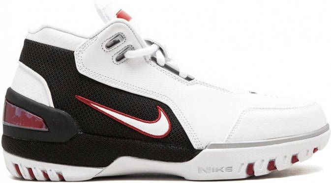 Nike Air Zoom Generation QS "Black White Varsity Crimson" sneakers Wit