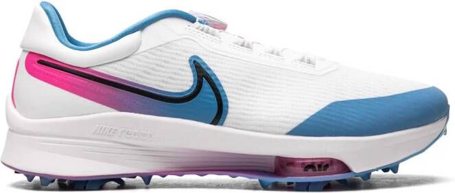 Nike Air Zoom Infinity Tour NEXT% Boa Brede "White Aurora Blue Pink Blast" sneakers Wit