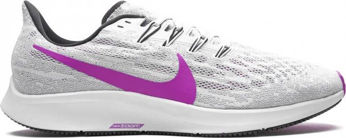Nike Air Zoom Pegasus 36 sneakers rubber neopreen nylon Polyester 12 Grijs