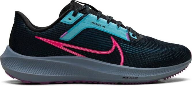 Nike Air Zoom Pegasus 40 "Black Hyper Pink" sneakers Zwart