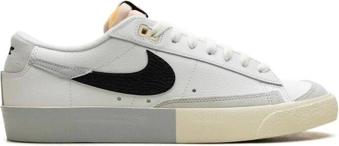 Nike Blazer Low '77 "Split White Black" sneakers Wit