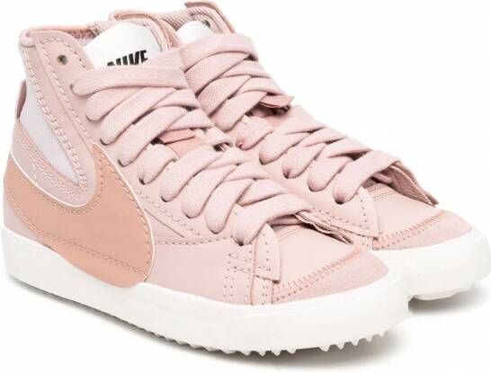 Nike Blazer Mid 77 high-top sneakers Roze