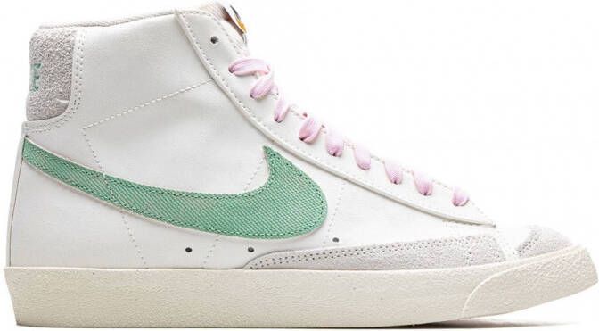 Nike Blazer Mid PRM high-top sneakers Wit