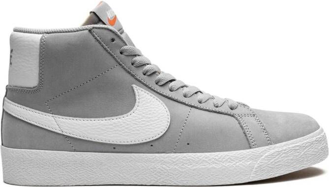 Nike "Blazer Mid SB Wolf Grey sneakers" Grijs