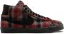 Nike SB Blazer high top sneakers rubber leer canvas Stof 8.5 Rood - Thumbnail 14