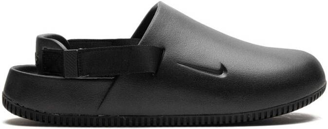 Nike Calm "Black" slingback muiltjes Zwart