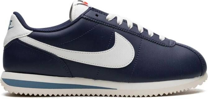 Nike Cortez leren sneakers Blauw