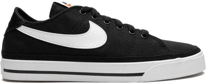 Nike Court Legacy canvas sneakers Zwart