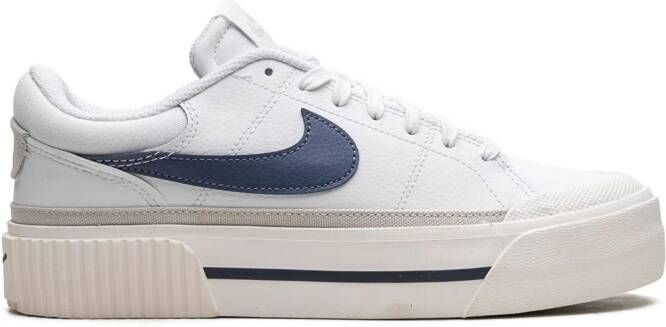 Nike Court Legacy Lift "Diffused Blue" sneakers Wit