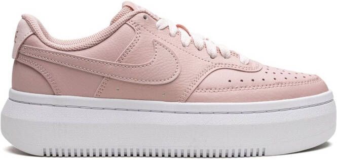 Nike Court Vision Alta LTR low-top sneakers Roze