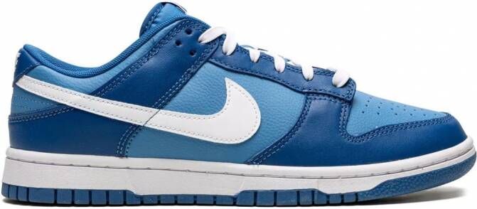 Nike "Dunk Dark Marina Blue low-top sneakers" Blauw