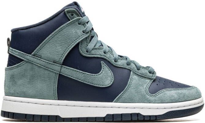 Nike Dunk Hi Retro PRM high-top sneakers Blauw