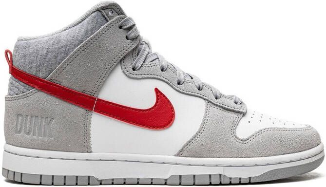 Nike Dunk Hi Retro sneakers Grijs