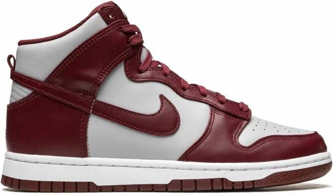 Nike Dunk Hi Retro "Dark Beetroot" sneakers Rood