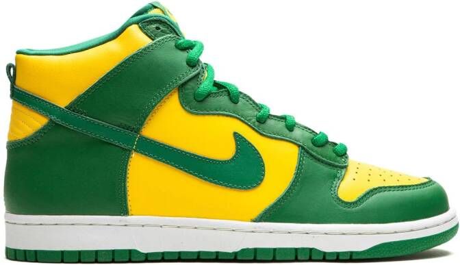 Nike "Dunk High Brazil sneakers " Groen