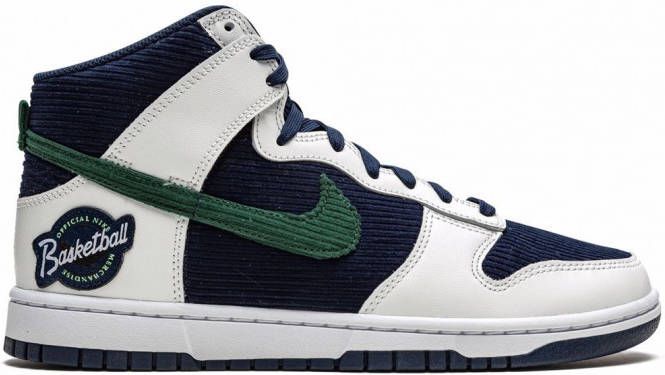 Nike Dunk High EMB sneakers Blauw