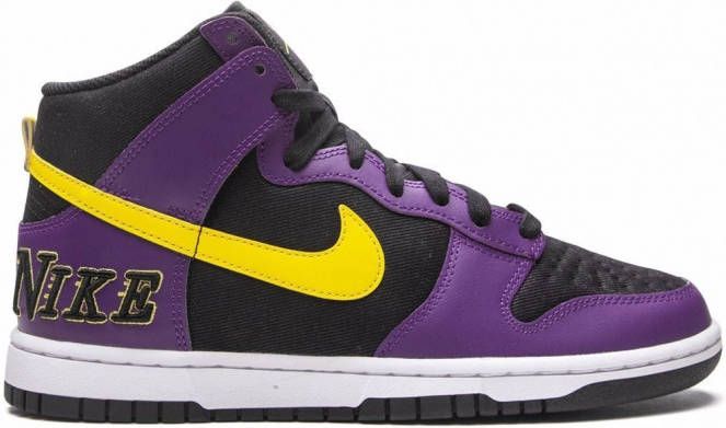 Nike "Dunk High Lakers sneakers" Zwart