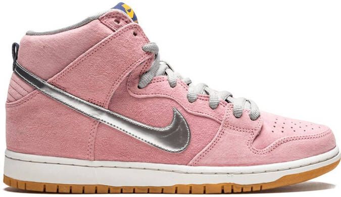 Nike Dunk High Pro Premium SB sneakers Roze