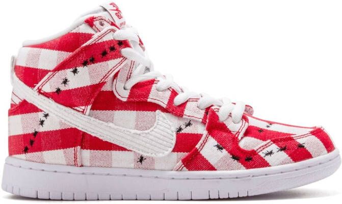 Nike Dunk High Pro SB "Picnic Table" sneakers Rood