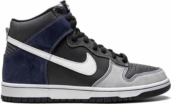 Nike Dunk Nike Dunk Low sneakers rubber leer Stof 10.5 Blauw