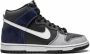 Nike Dunk Nike Dunk Low sneakers rubber leer Stof 10.5 Blauw - Thumbnail 9