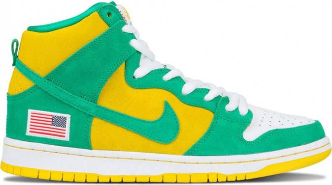 Nike Dunk Pro SB high-top sneakers Groen