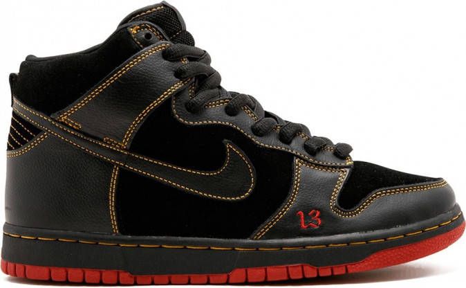 Nike Dunk Pro SB high-top sneakers Zwart
