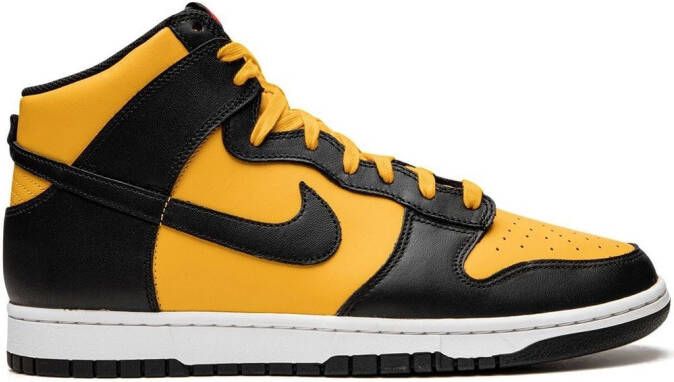 Nike Dunk High Retro sneakers Geel