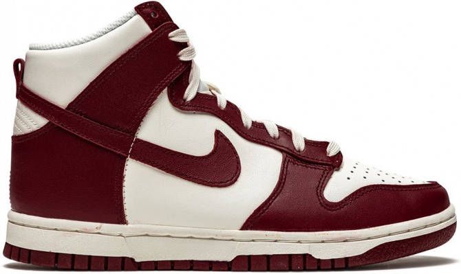 Nike Dunk high-top sneakers Rood
