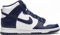 Nike Dunk Nike Dunk High sneakers rubber Stof leer 10.5 Wit - Wit