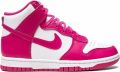 Nike Dunk High "Prime Pink" sneakers Wit - Wit