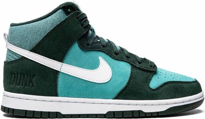 Nike Dunk high-top sneakers Blauw